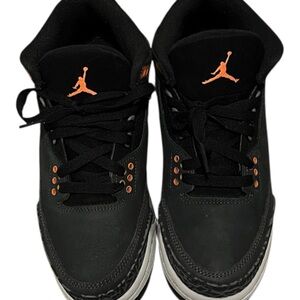 Jordan Kids Sneakers Black and Orange